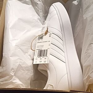 Adidas Grand Court 2.0 White Shoes